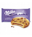 Milka Cookies Sensations sušienky s kúskami mliečnej čokolády z alpského mlieka 52g