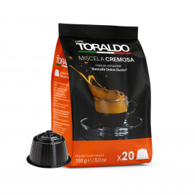 Caffé Toraldo Cremosa pre Dolce Gusto 20x7g