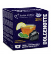 Italian coffee Citrónový čaj s melatonínom pre Dolce Gusto 16x5g
